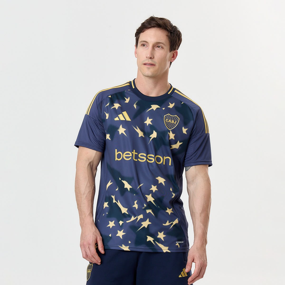 Remera Boca Juniors Pre-Match Azul | Diseño Deportivo con Estampa Exclusiva