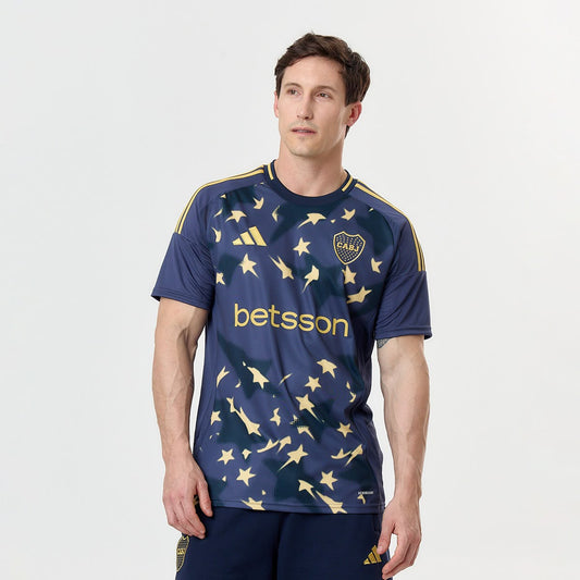 Remera Boca Juniors Pre-Match Azul | Diseño Deportivo con Estampa Exclusiva