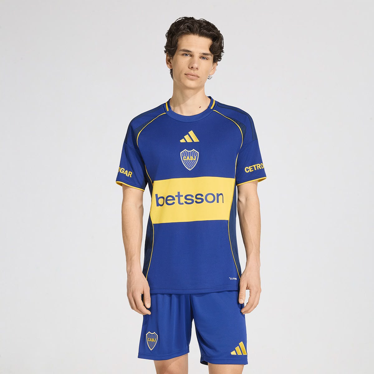 Conjunto Boca Juniors Titular Azul y Amarillo | Camiseta + Short 2026