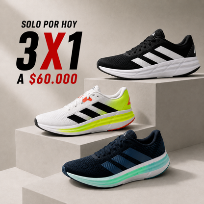Zapatillas Running 3x1 | Llevás 3 y Pagás Solo 1